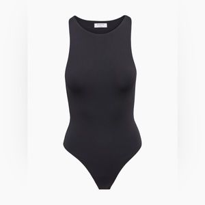 NWT Babaton Contour high neck ‘90s bodysuit - black - US S
